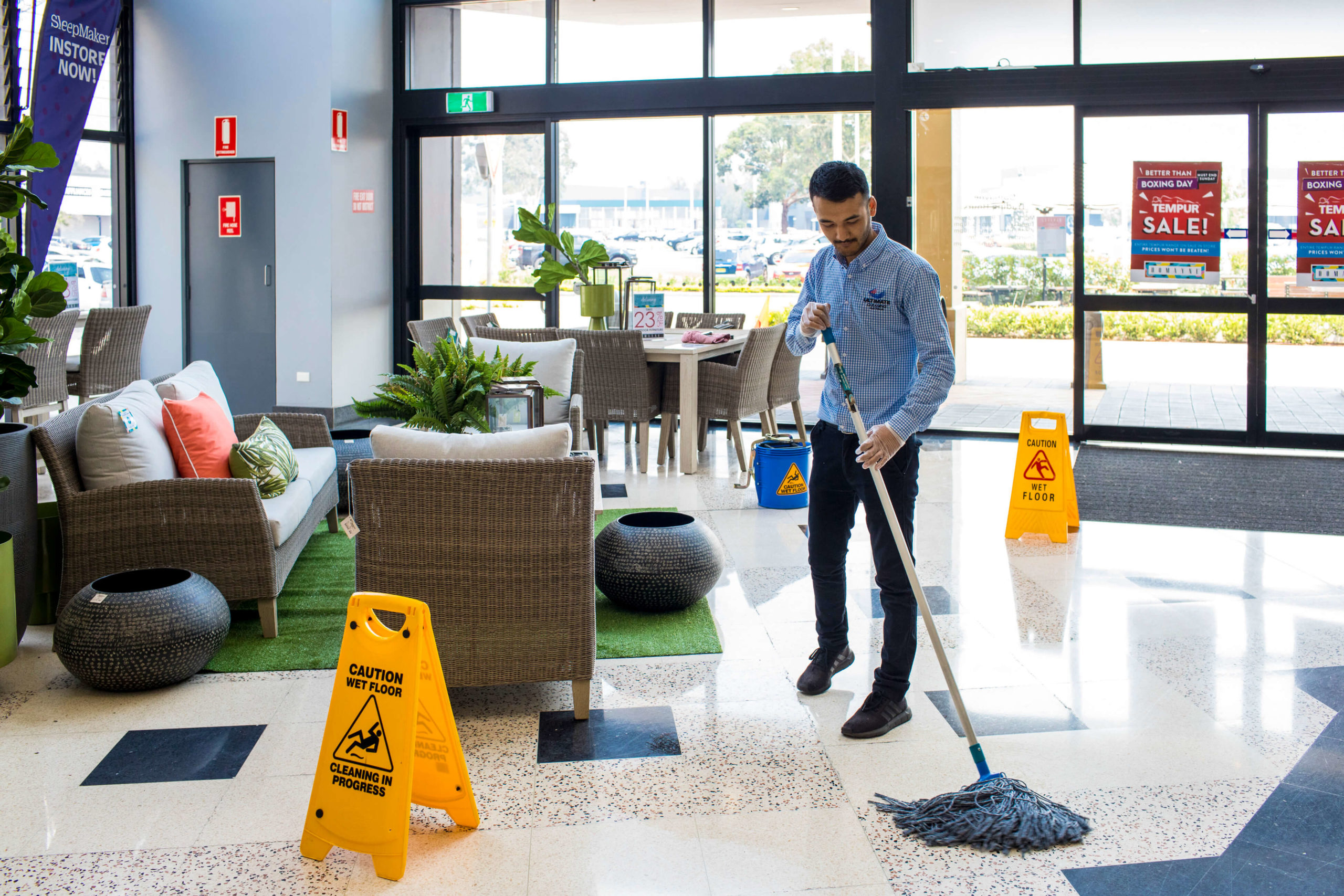 Shopping Centre Cleaning Services